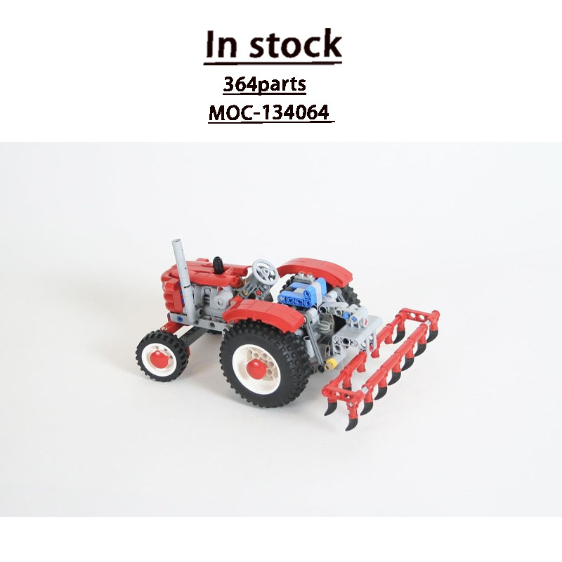 Urban Farming Is - MOC-134064 ฟาร์มในเมือง รถแทรกเตอร์ย้อนยุค ชุดตัวต่อ 364 ชิ้น