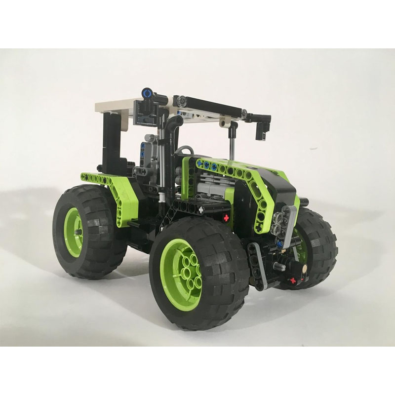Urban Farming Is - MOC-97333 ฟาร์มในเมืองรถแทรกเตอร์การเกษตรบล็อกตัวต่อรุ่น 660 ชิ้นส่วน MOC เด็กผู้ชายเด็กวันเกิดของขวัญของเล่นคริสต์มาส