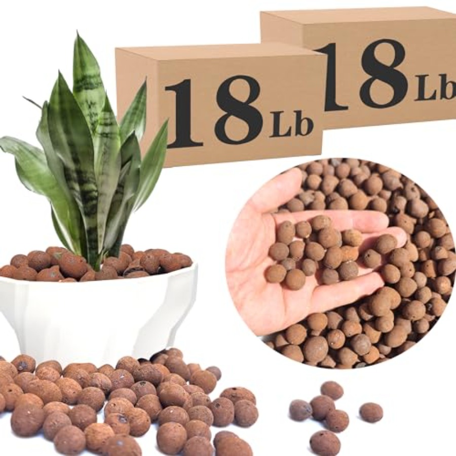 หินดินเหนียว Voulosimi สำหรับป - Clay Pebble Growing บทวิจารณ์และราคา