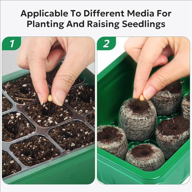 ชุดเพาะเมล็ดขนาดเล็ก 10 ชิ้น/5 - Dome Propagation Kit บทวิจารณ์และราคา