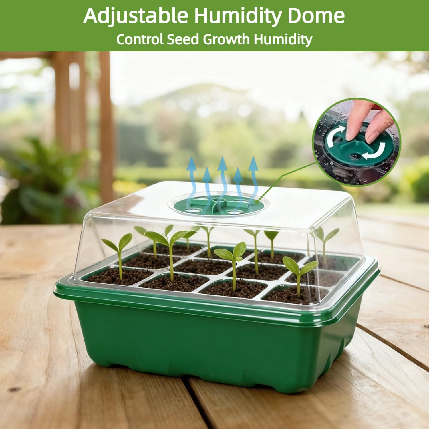 ชุดเรือนเพาะเมล็ดขนาดเล็ก 10 ช - Dome Propagation Kit บทวิจารณ์และราคา