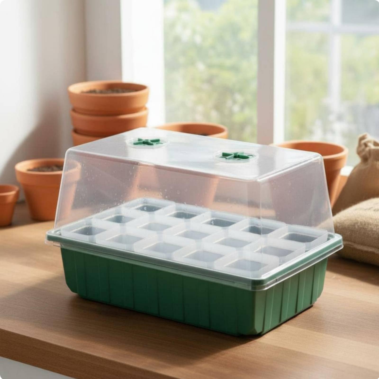 กล่องเพาะพันธุ์ต้นไม้ขนาดเล็กแ - Dome Propagation Kit บทวิจารณ์และราคา