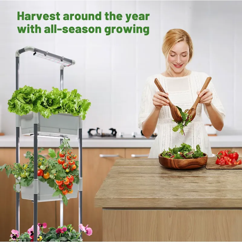 ชุดปลูกพืชในร่มอัจฉริยะควบคุมผ - Urban Farming Hydroponics บทวิจารณ์และราคา