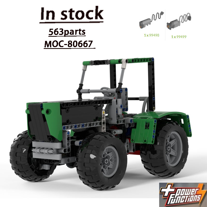 MOC-80667 ชุดตัวต่อรถแทรกเตอร์ - Urban Farming Is บทวิจารณ์และราคา
